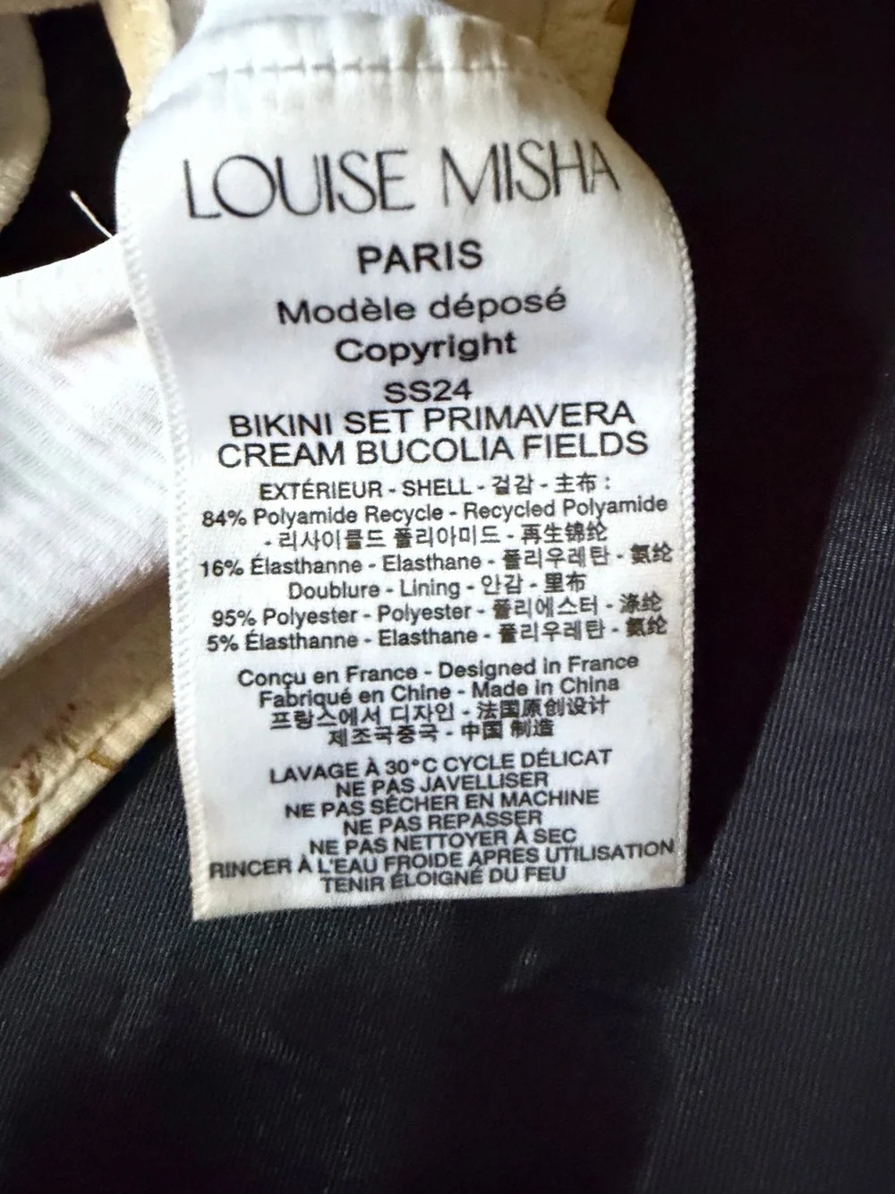 Louise Mishna Primavera Swim Set Size 3T
